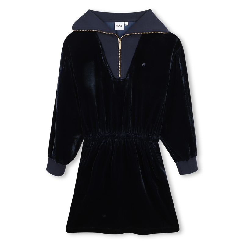 Velvet dress BOSS 
                        GIRL