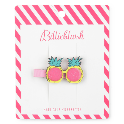 Hair clip with illustration BILLIEBLUSH GIRL