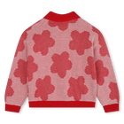 Buttoned flower cardigan KENZO KIDS 
                    GIRL