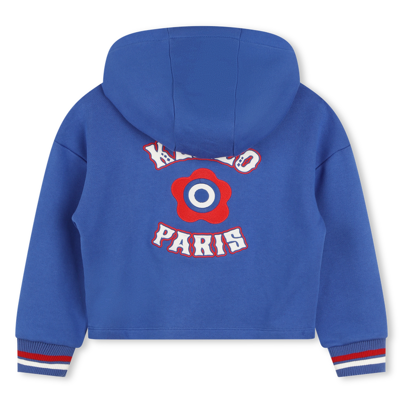Embroidered hoodie KENZO KIDS 
                        GIRL