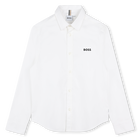 Long sleeve shirt, WHITE  BLACK, hi-res