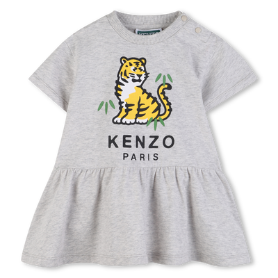 DRESS WITH PRESS STUD OPENING KENZO KIDS GIRL