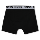Set of 3 cotton boxer shorts BOSS 
                    BOY