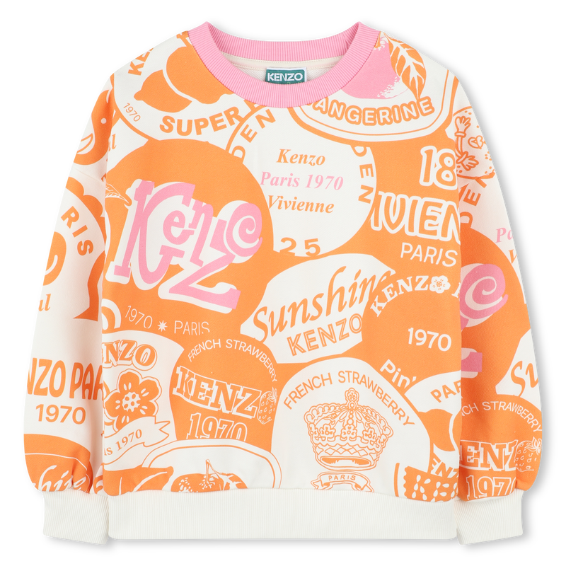 Fleece sweatshirt KENZO KIDS 
                        GIRL