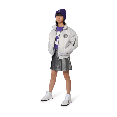 Cotton Denim Skirt DKNY GIRL