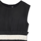 Pleated short sleeve dress KARL LAGERFELD KIDS 
                    GIRL