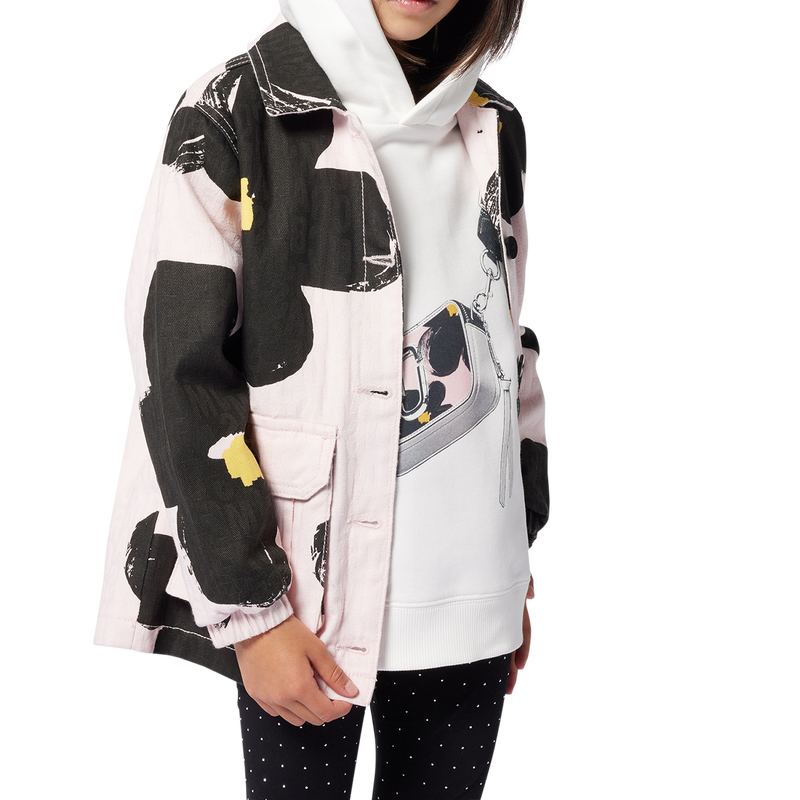 Hooded fleece sweatshirt MARC JACOBS 
                        GIRL