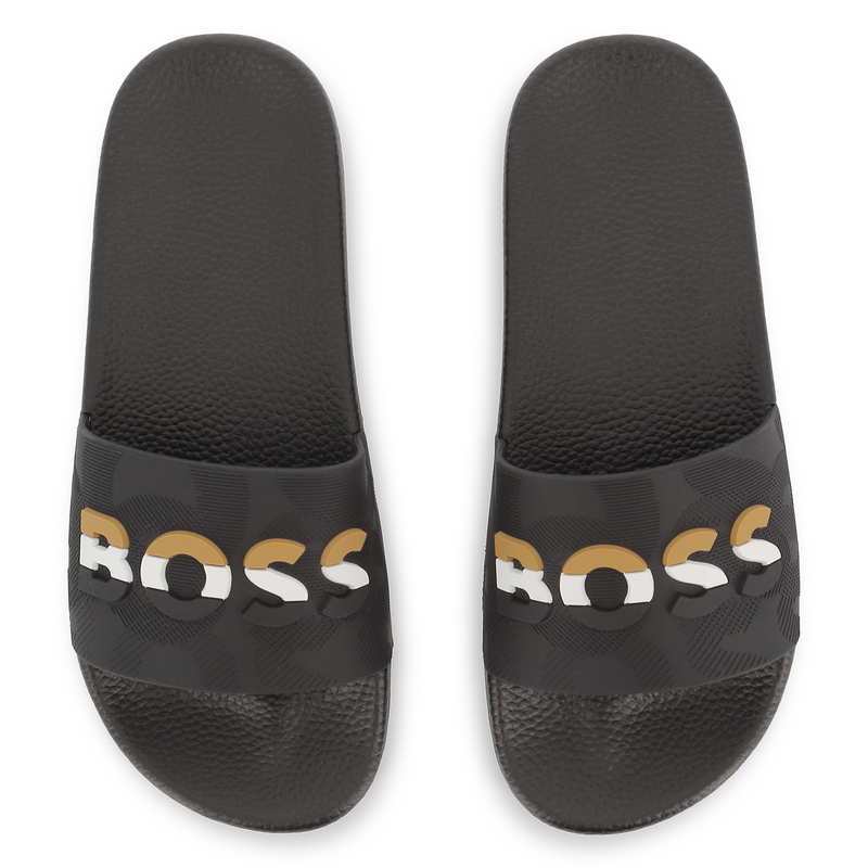 Wide-strap sliders BOSS 
                        BOY