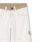 Adjustable twill trousers TIMBERLAND 
                    BOY