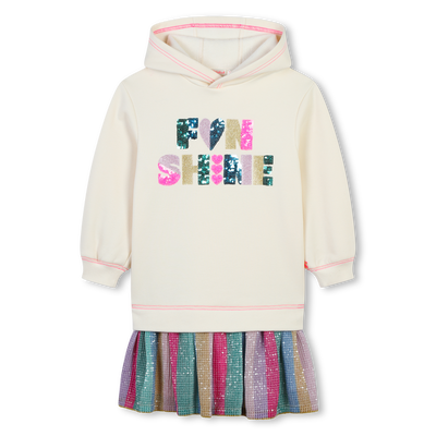 Novelty bi-material dress BILLIEBLUSH GIRL