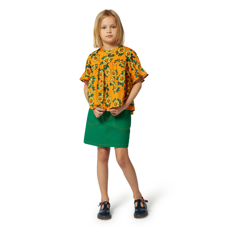 A-line skirt with pockets KENZO KIDS 
                        GIRL
