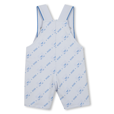 Panda-print short dungarees BOSS BOY