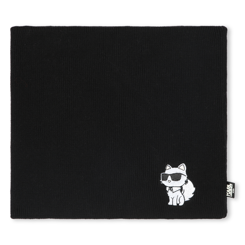Hat and neck warmer set KARL LAGERFELD KIDS 
                        GIRL