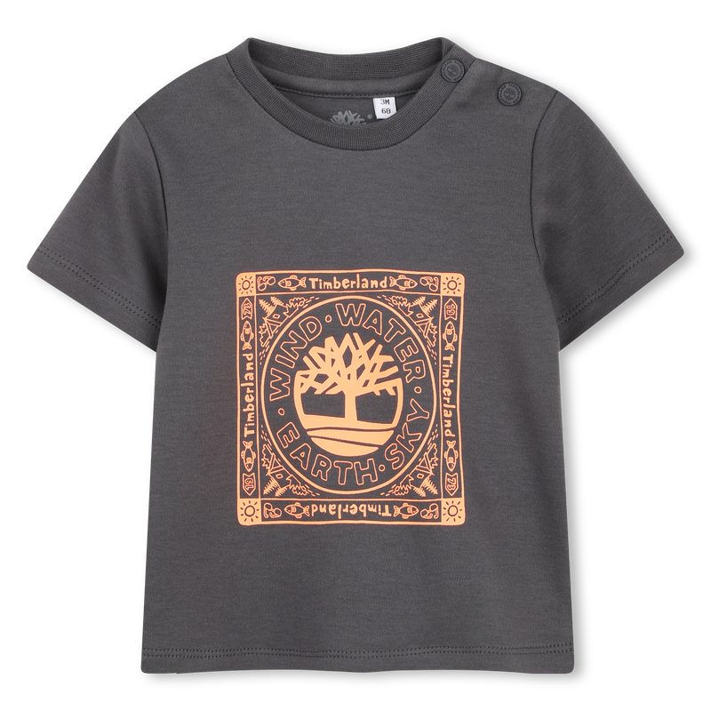 CARDIGAN, T-SHIRT AND SHORTS SET TIMBERLAND 
                        BOY