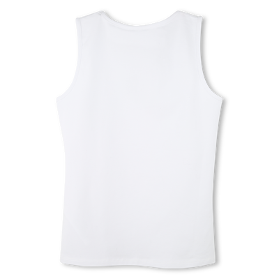 Embroidered vest top BOSS GIRL