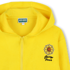 Terry-towelling zip-up jumper KENZO KIDS 
                    GIRL