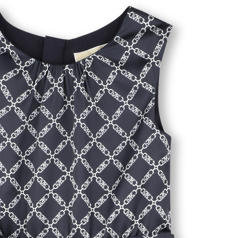 Sleeveless satin dress MICHAEL KORS 
                        GIRL