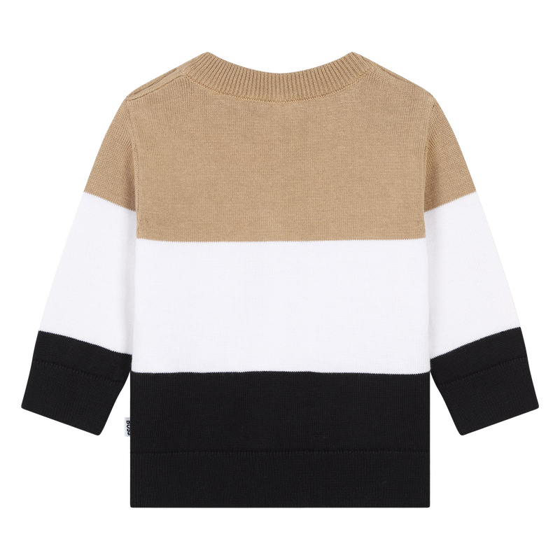 Striped cotton jumper BOSS 
                        BOY