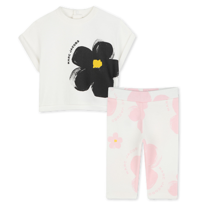 Cotton T-shirt and leggings MARC JACOBS UNISEX