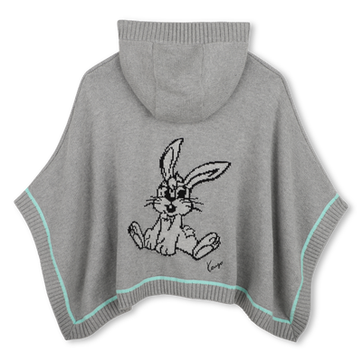 Hooded cape KENZO KIDS GIRL
