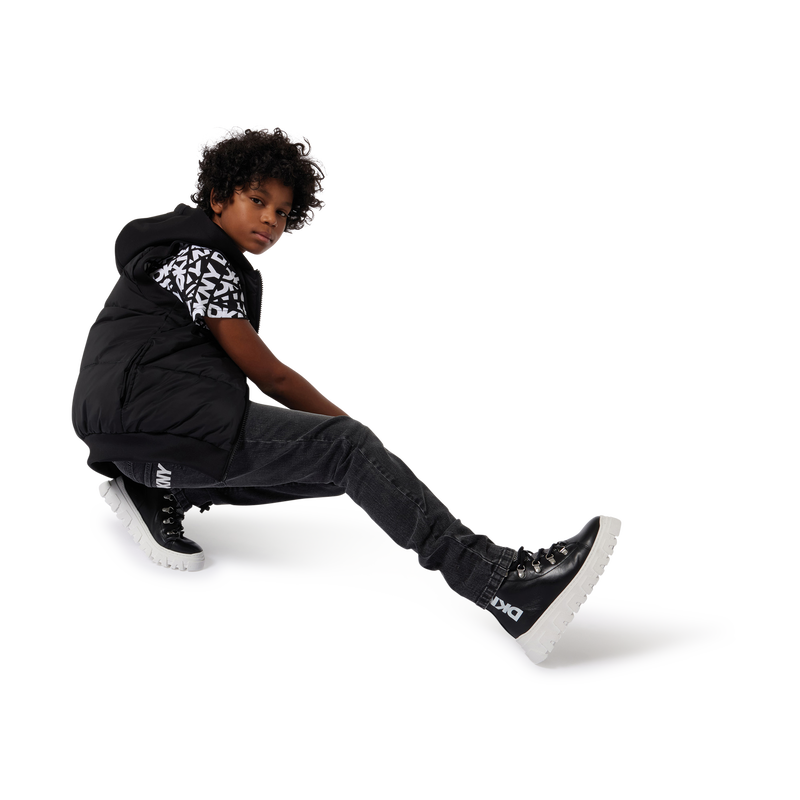 Hooded Puffer Vest DKNY 
                        UNISEX