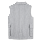 Sleeveless striped jacket DKNY 
                    GIRL
