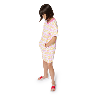 Printed fleece dress HUGO GIRL