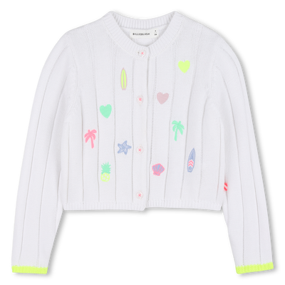 KNITTED CARDIGAN BILLIEBLUSH GIRL