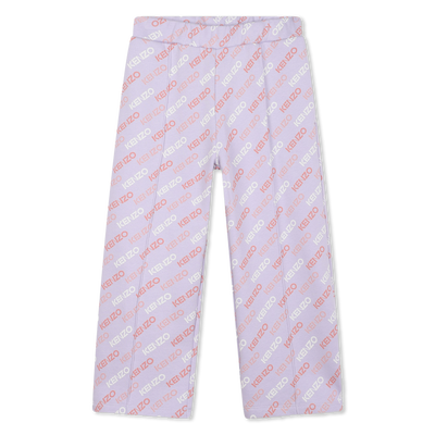 Fleece jogging bottoms KENZO KIDS GIRL