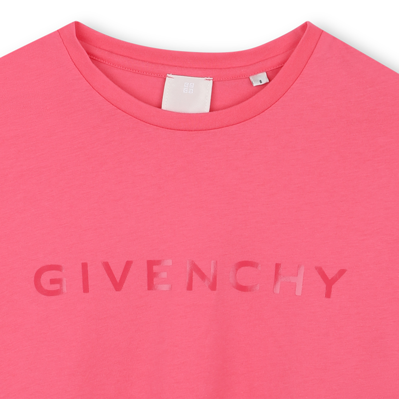 Short T-shirt with prints GIVENCHY 
                        GIRL