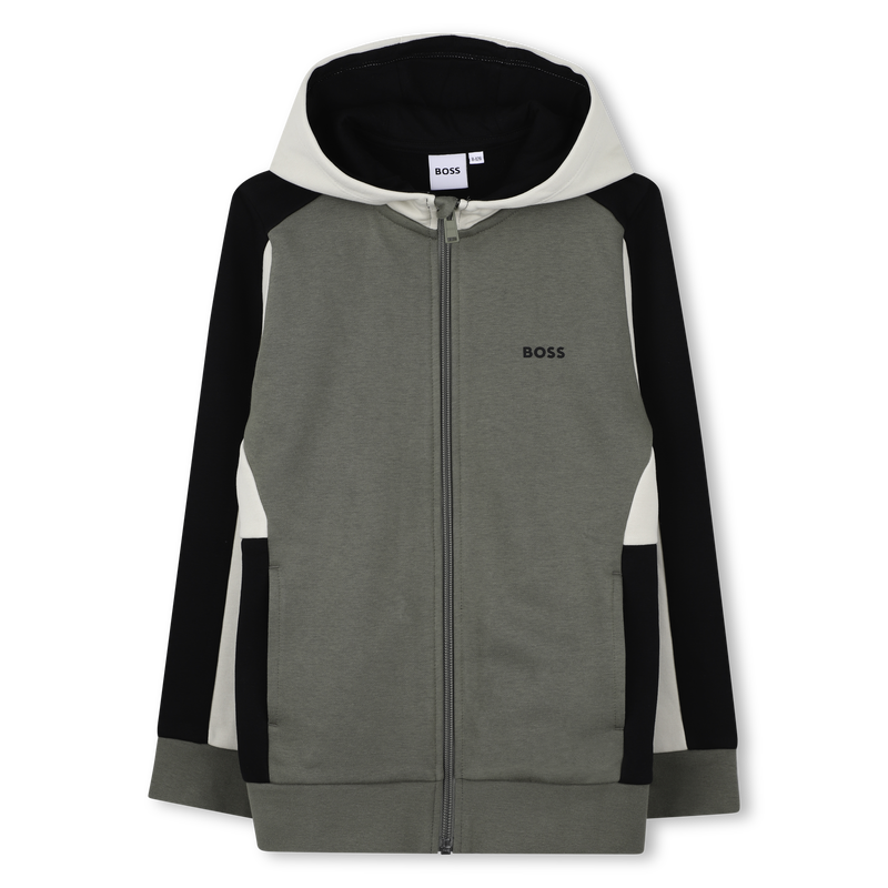 Hooded cardigan BOSS 
                        BOY