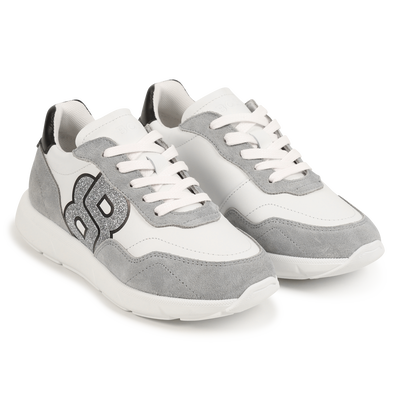 Lace-up leather trainers BOSS GIRL