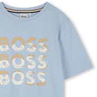 Short-sleeved cotton T-shirt BOSS 
                    BOY