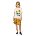 T-shirt with sunflower print KENZO KIDS 
                    UNISEX