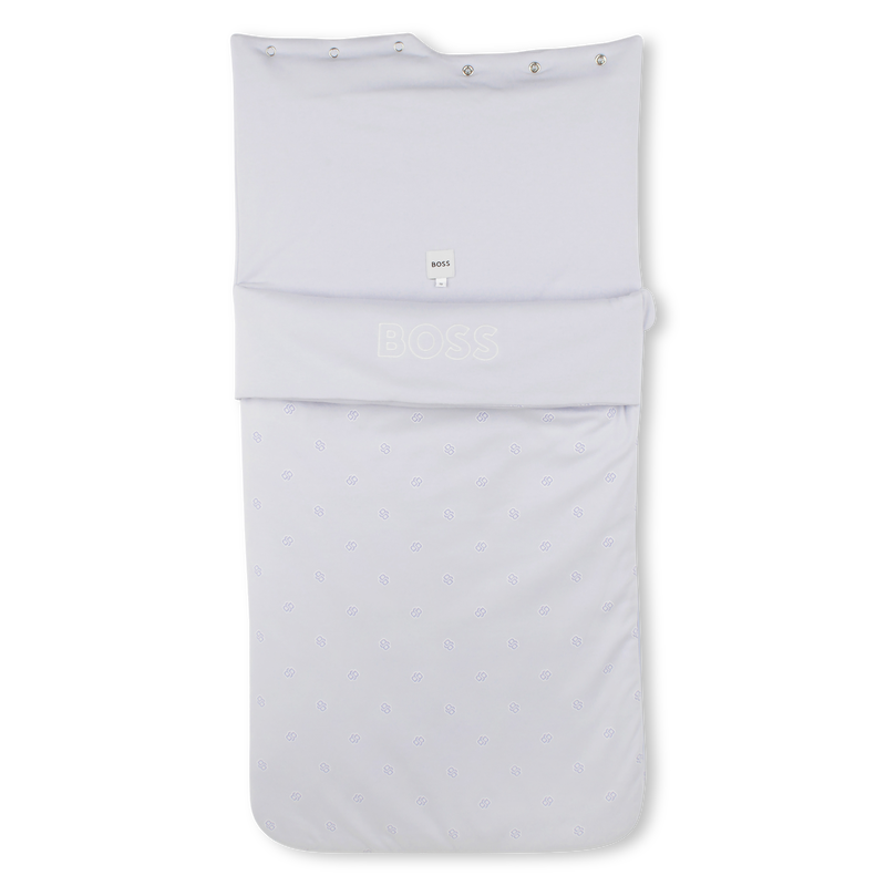 Printed cotton sleeping bag BOSS 
                        UNISEX