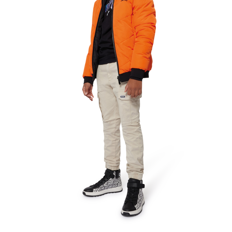 Reversible Hooded Puffer DKNY 
                        BOY