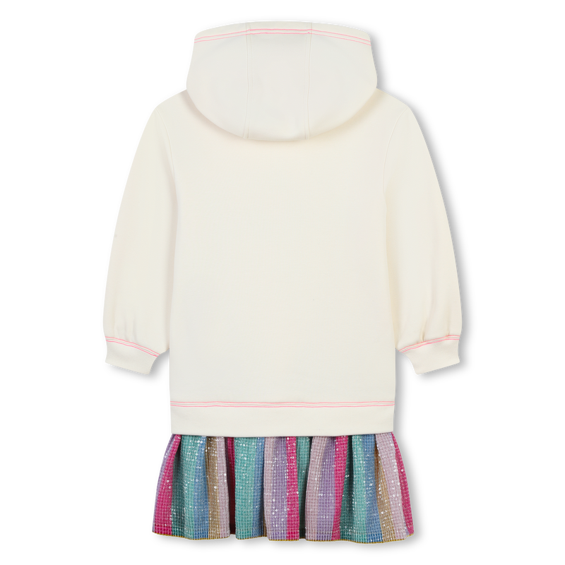 Novelty bi-material dress BILLIEBLUSH 
                        GIRL