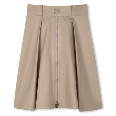 Midi skirt with 2 pleats DKNY GIRL