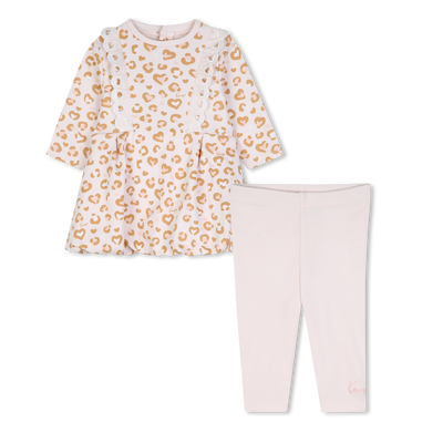 Dress and legging set KENZO KIDS GIRL