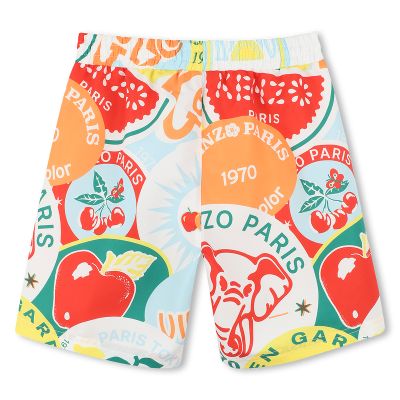 Printed swim shorts KENZO KIDS 
                        BOY