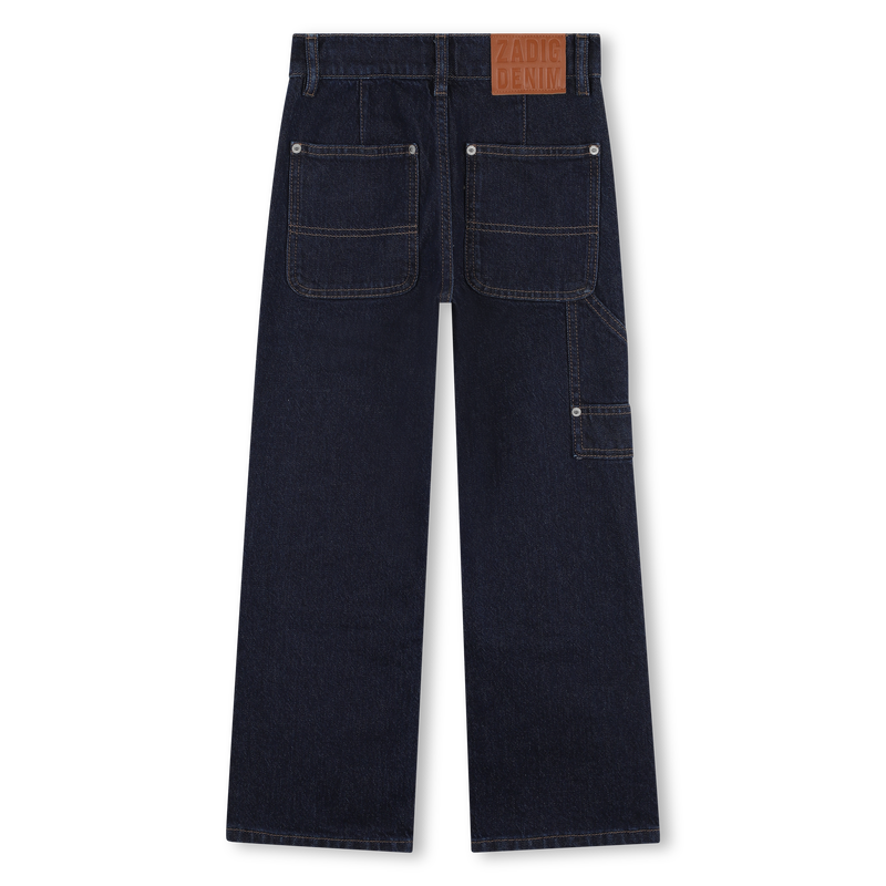 Wide jeans with topstitching ZADIG & VOLTAIRE 
                        BOY