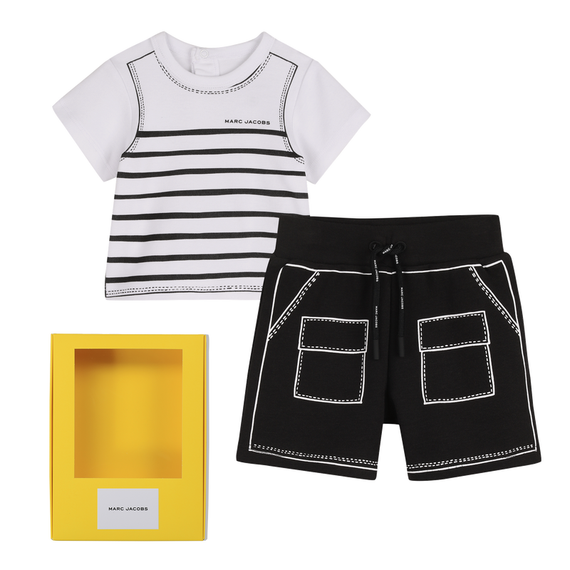 T-SHIRT AND SHORTS SET MARC JACOBS 
                        UNISEX