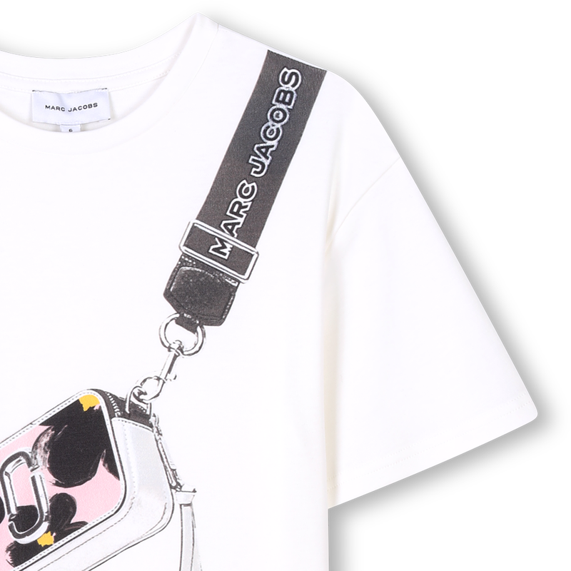 Short-sleeved cotton dress MARC JACOBS 
                        GIRL