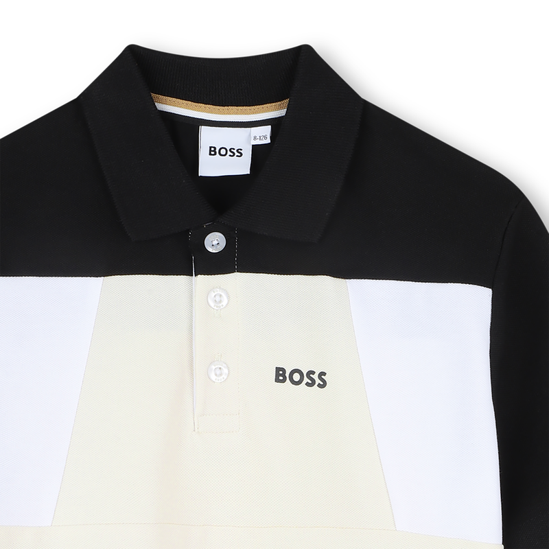 Colour-block polo shirt BOSS 
                        BOY