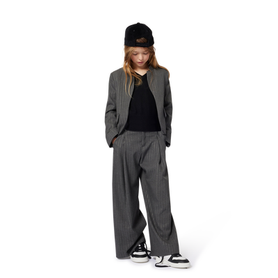 Contrasting V-neck sweater with a back ZADIG & VOLTAIRE GIRL