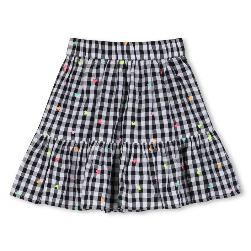 GINGHAM COTTON SKIRT BILLIEBLUSH 
                        GIRL