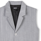 Sleeveless striped jacket DKNY 
                    GIRL