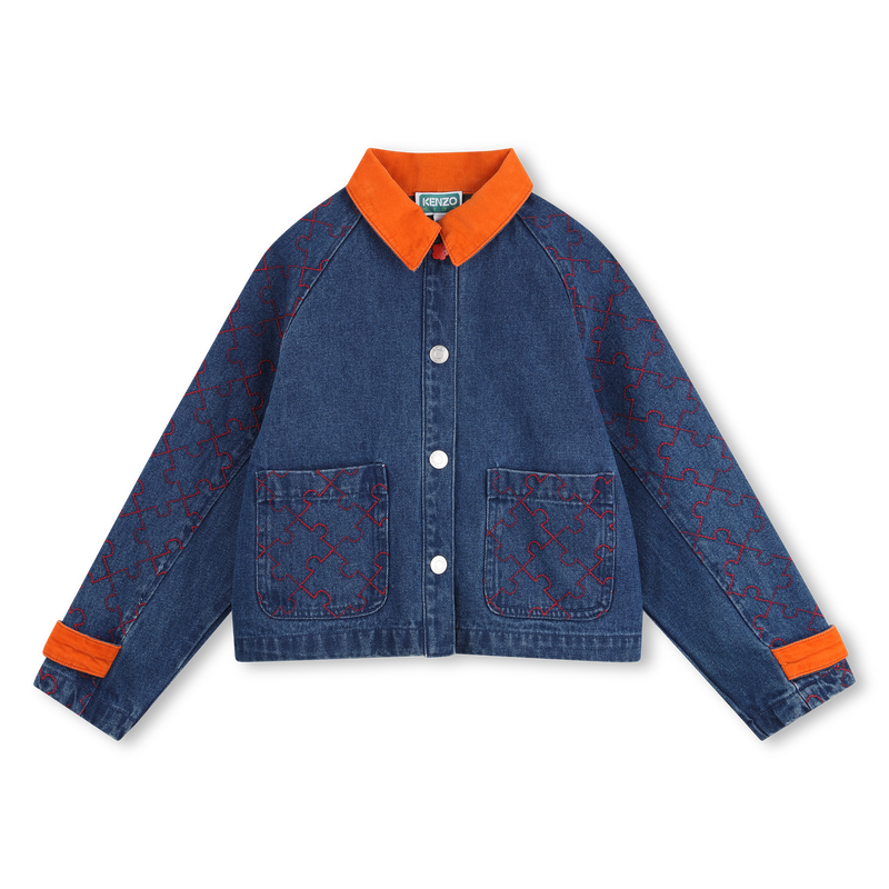 Denim jacket KENZO KIDS 
                        GIRL
