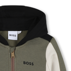 Hooded cardigan BOSS 
                    BOY