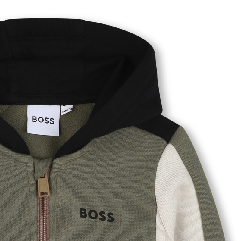 Hooded cardigan BOSS 
                        BOY